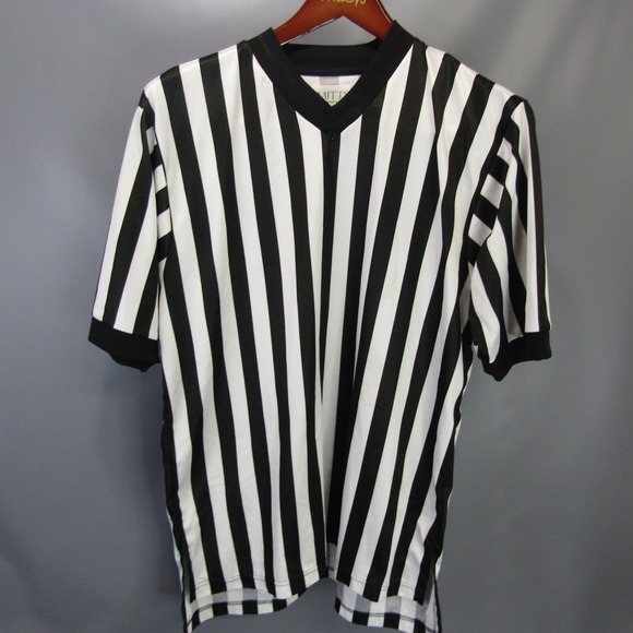 Smitty Referee Shirt Performance Mesh Moisture Wicking XL Official Ref Jersey - Picture 1 of 8